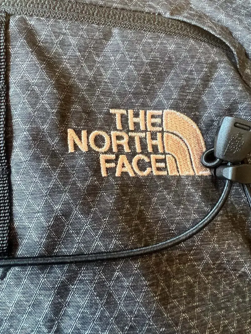 The North Face Borealis Backpack in Blue Black Diamond Pattern